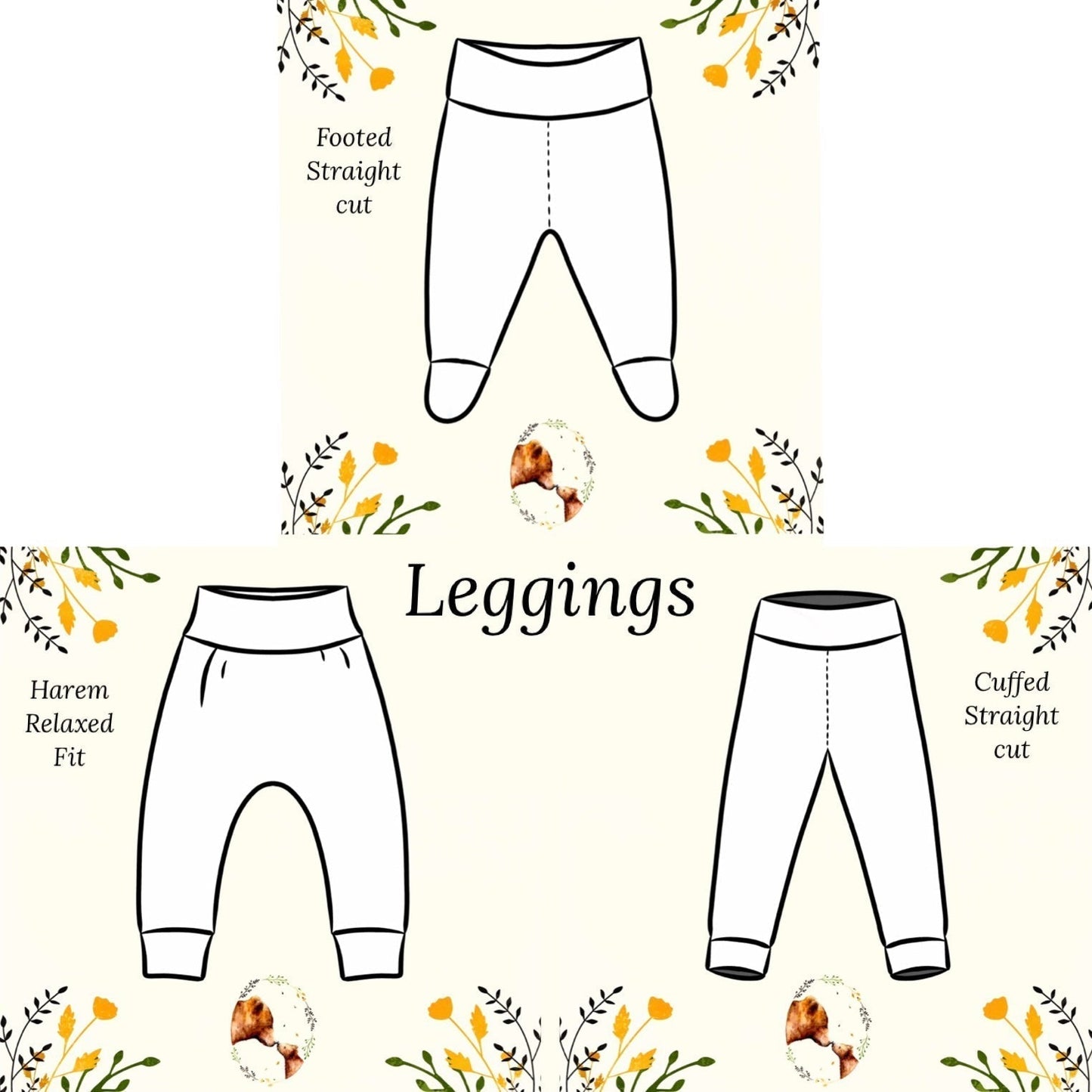 Leggings - Santa's Friends
