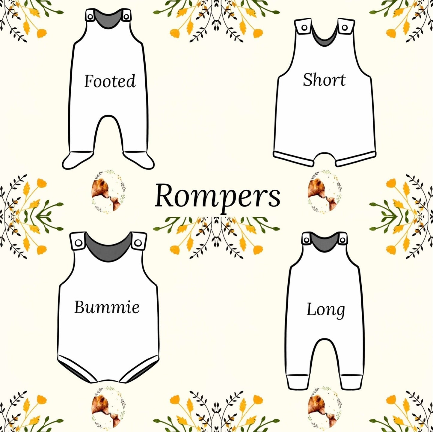 Rompers - Snowmen