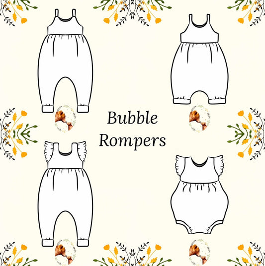 Bubble Rompers - Outer Space